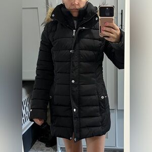 Warm Winter Black Coat
